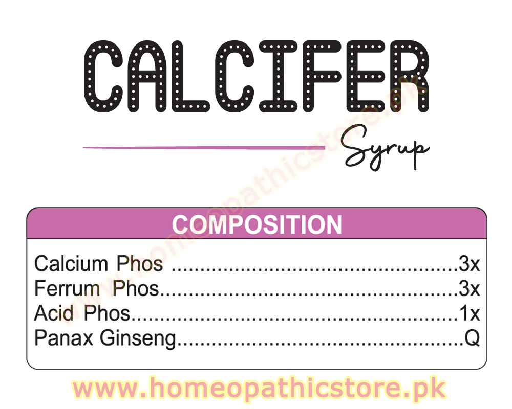 Calcifer Syrup Composition